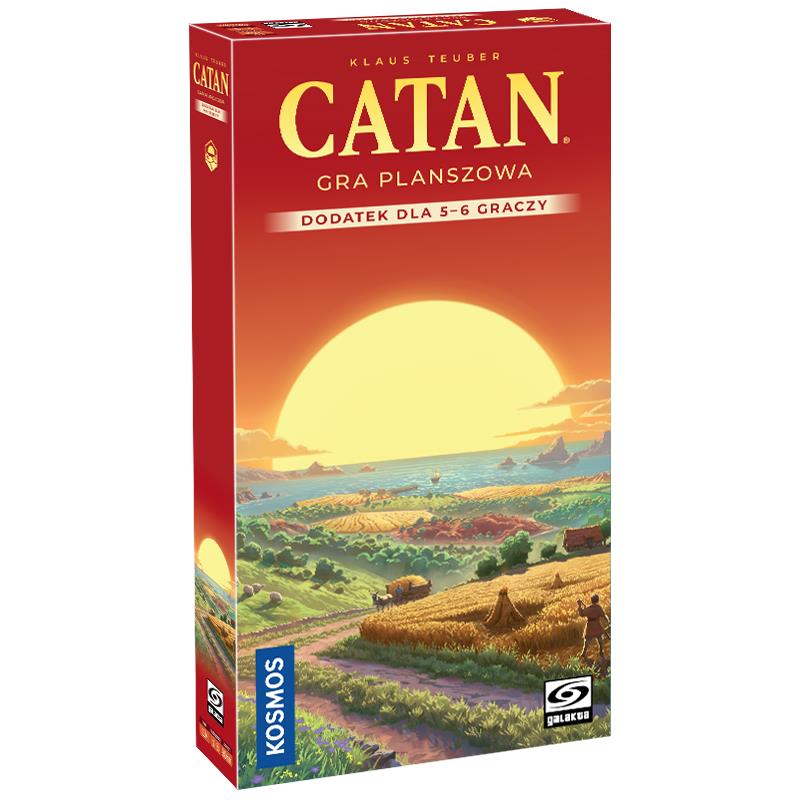 Catan: Gra planszowa – Dodatek dla 5-6 graczy (2025)