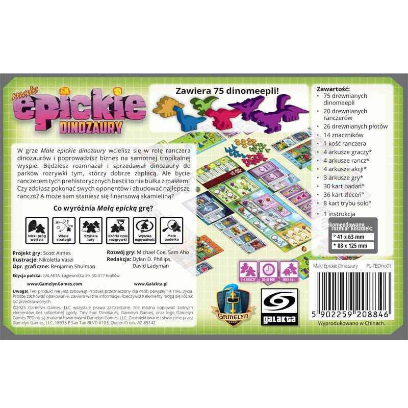 Małe Epickie Dinozaury - obrazek 3