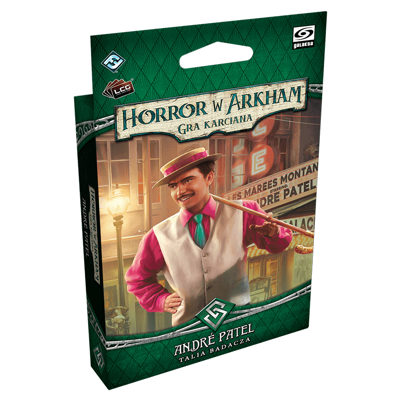 Horror w Arkham LCG: Andre Patel talia badacza