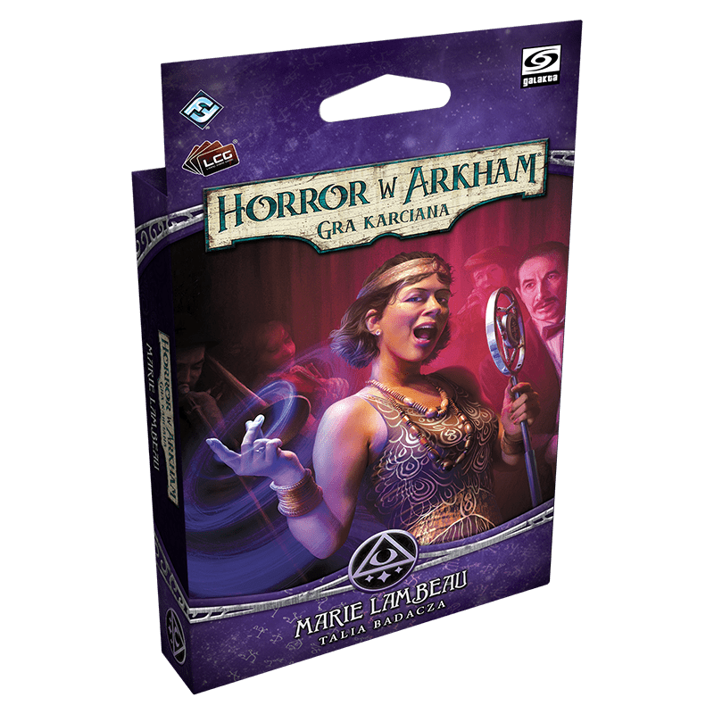 Horror w Arkham LCG: Marie Lambeau talia badacza