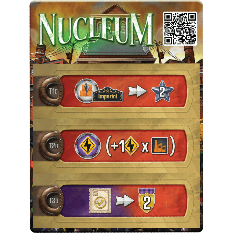 Nucleum: Gibraltar – żetony technologii wojskowych